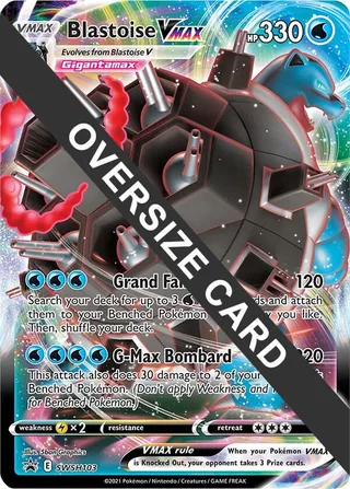 Blastoise VMAX - SWSH103 #SWSH103 · Jumbo cards Pokémon card