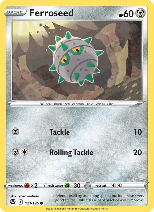 Ferroseed full card art