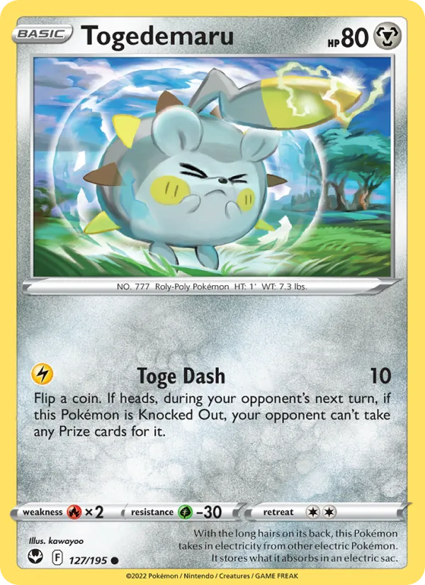 Togedemaru full card art