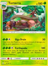 Torterra · Ultra Prism Pokémon card
