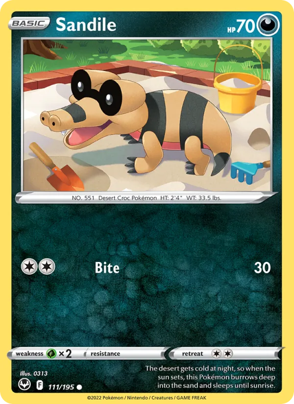 Sandile full card art