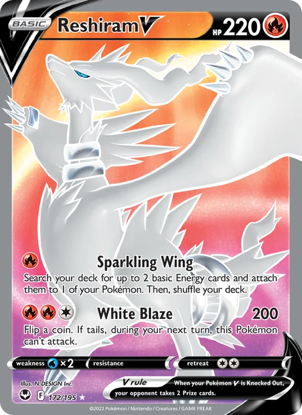 Reshiram V full card art