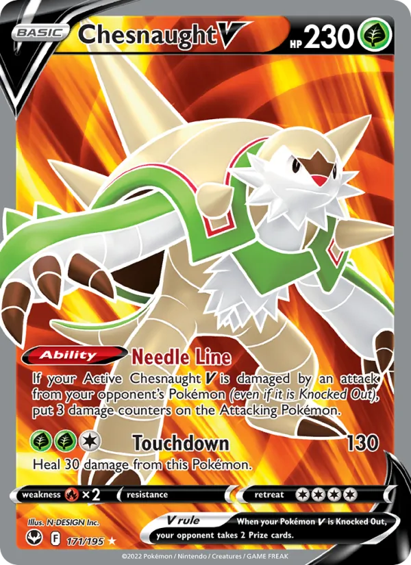 Chesnaught V full card art