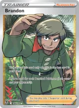 Brandon · Silver Tempest Pokémon card