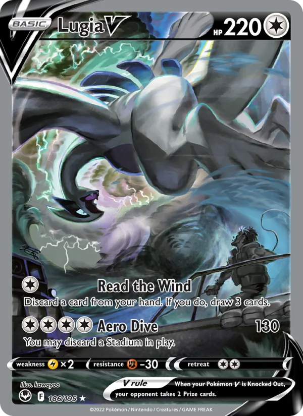 Lugia V full card art