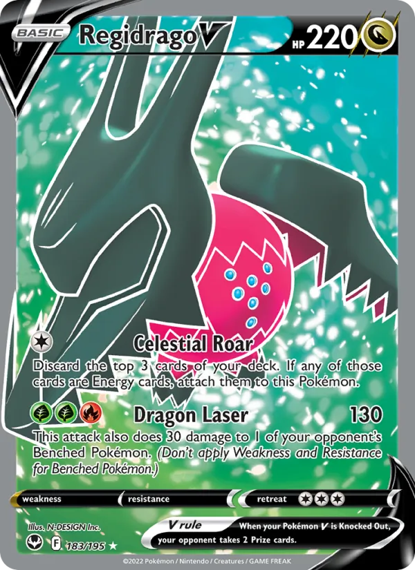 Regidrago V full card art