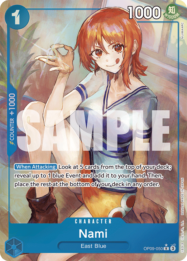 Nami (Parallel) full card art