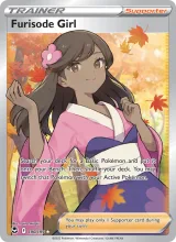 Furisode Girl · Silver Tempest Pokémon card