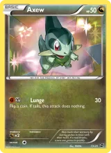 Axew · Dragon Vault Pokémon card