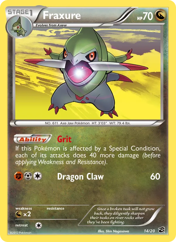 Fraxure full card art