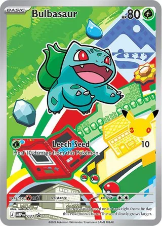 Bulbasaur #037 · MEP Black Star Promos Pokémon card