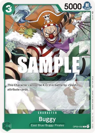 Buggy (Dash Pack) #OP03-032-dash-pack · Kingdoms of Intrigue One Piece card