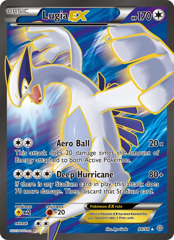 Lugia EX full card art