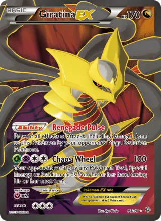Giratina EX #93 · Ancient Origins Pokémon card