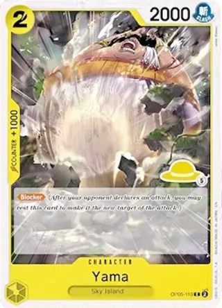 Yama (Luffy Deck) #OP05-113-luffy-deck · Set Sail Deck Set One Piece card
