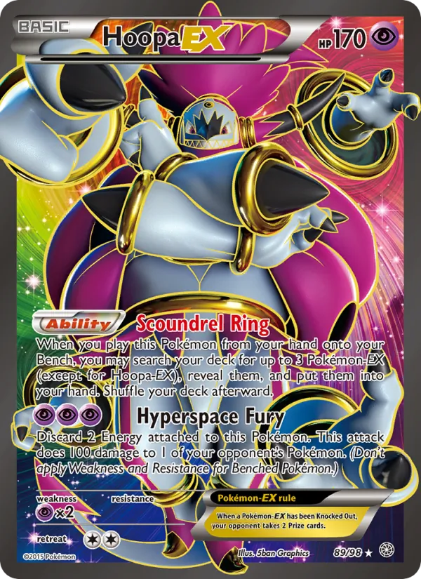 Hoopa EX full card art