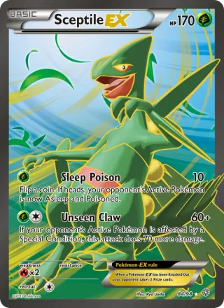 Sceptile EX #84 · Ancient Origins Pokémon card
