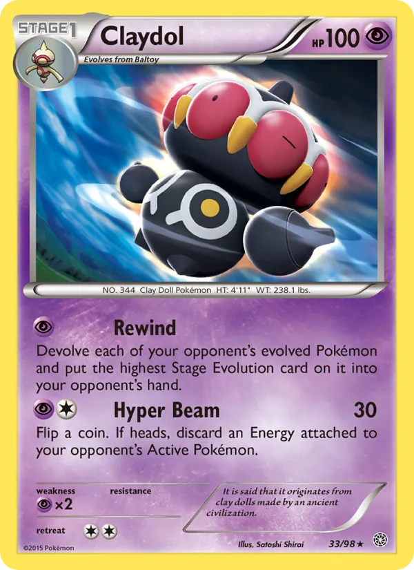 Claydol full card art