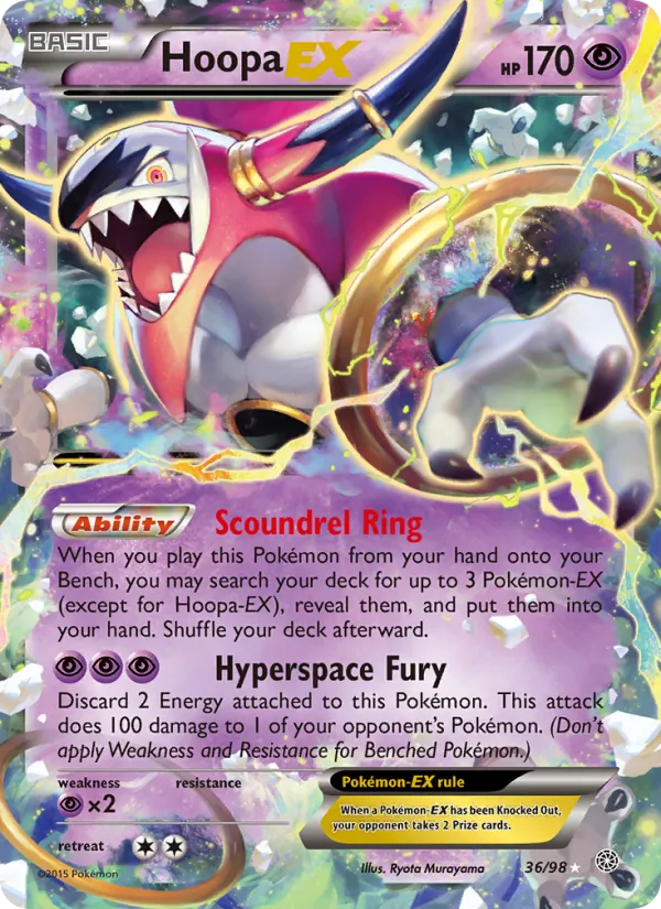 Hoopa EX full card art