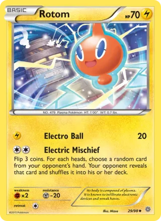 Rotom #29 · Ancient Origins Pokémon card