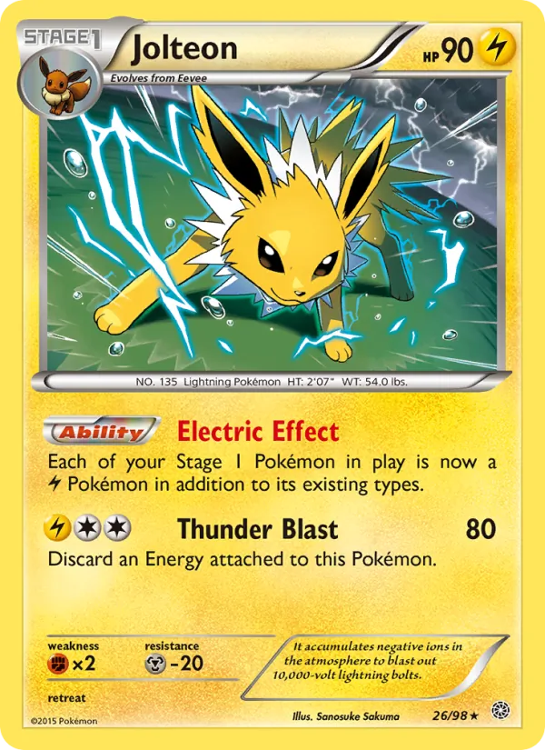 Jolteon full card art