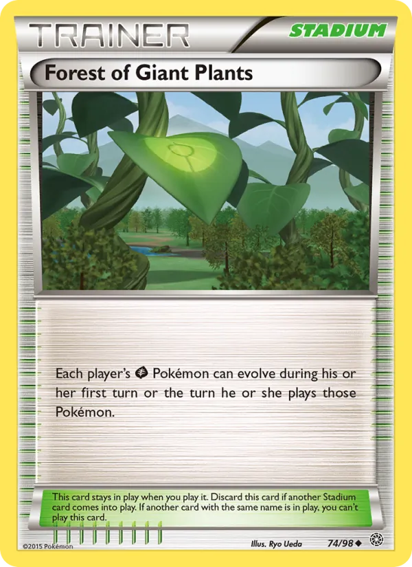 Forest of Giant Plants full card art