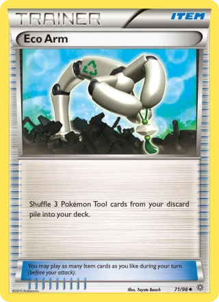Eco Arm #71 · Ancient Origins Pokémon card