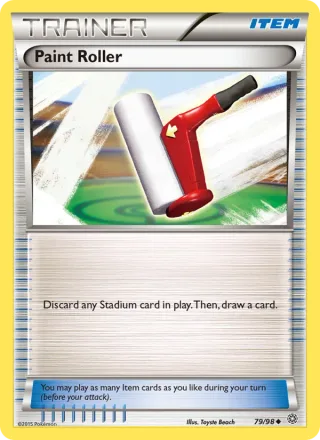 Paint Roller card