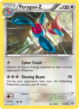 Porygon-Z #66 · Ancient Origins Pokémon card