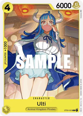 Ulti #ST09-003 · ST-09: Starter Deck 9 Yamato One Piece card