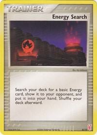 Energy Search #8 · EX trainer Kit 2 (Plusle) Pokémon card