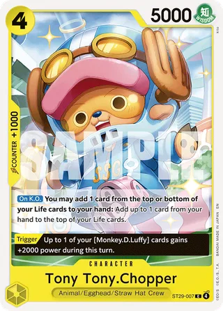 Tony Tony.Chopper #ST29-007 · ST-29: Starter Deck 29 Egghead One Piece card