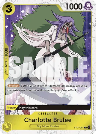 Charlotte Brulee (Jolly Roger Foil) #ST07-007-jolly-roger-foil · Premium Booster -The Best- One Piece card
