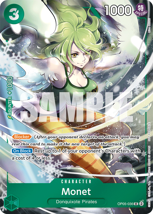 Monet (Pirate Foil) full card art