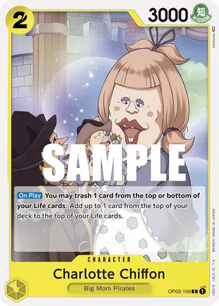 Charlotte Chiffon #OP03-109 · Pillars of Strength One Piece card
