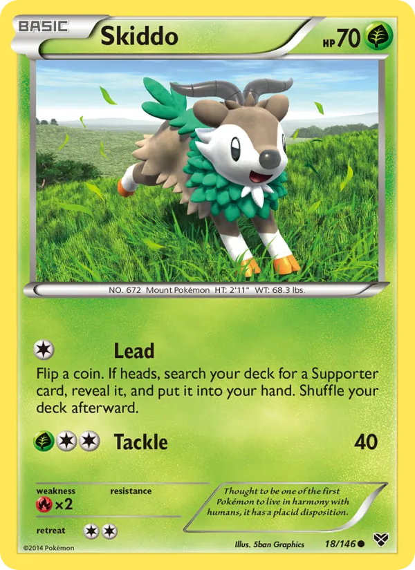 Skiddo full card art