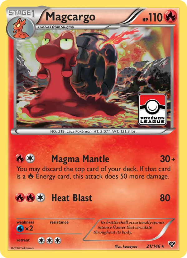 Magcargo full card art