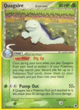 Quagsire δ · Dragon Frontiers Pokémon card