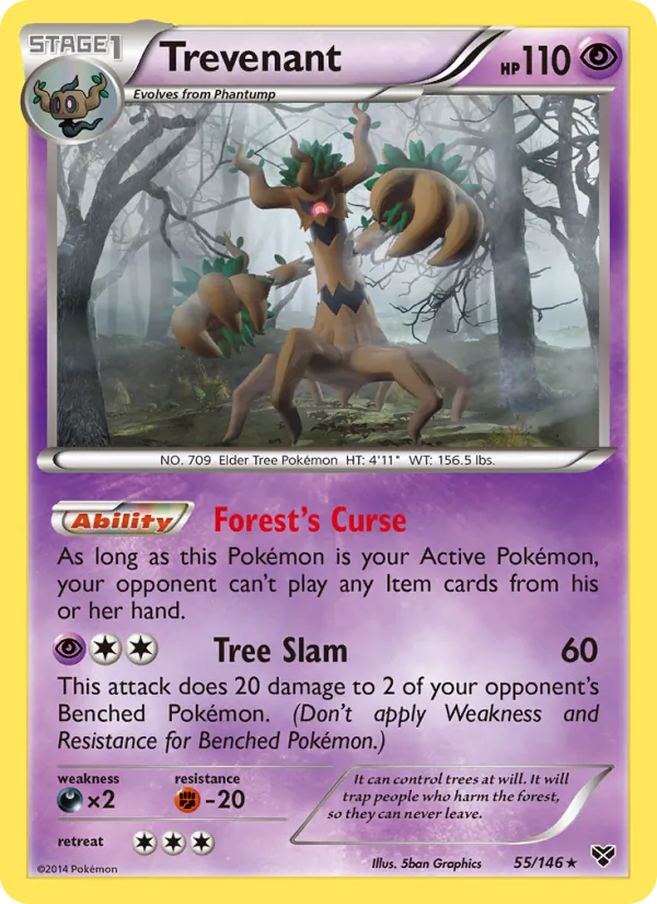 Trevenant full card art