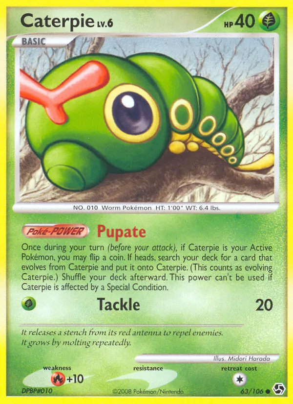 Caterpie full card art