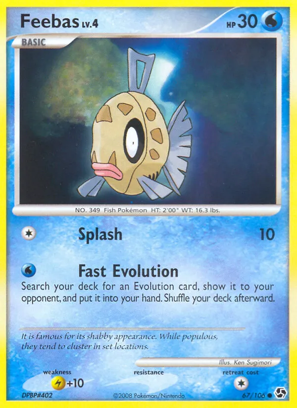 Feebas full card art