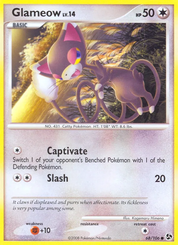 Glameow full card art