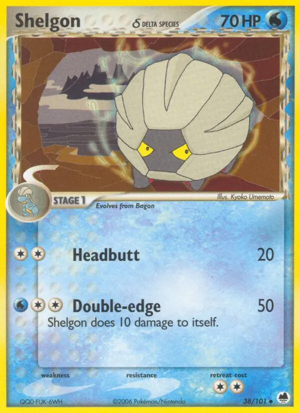 Shelgon δ full card art