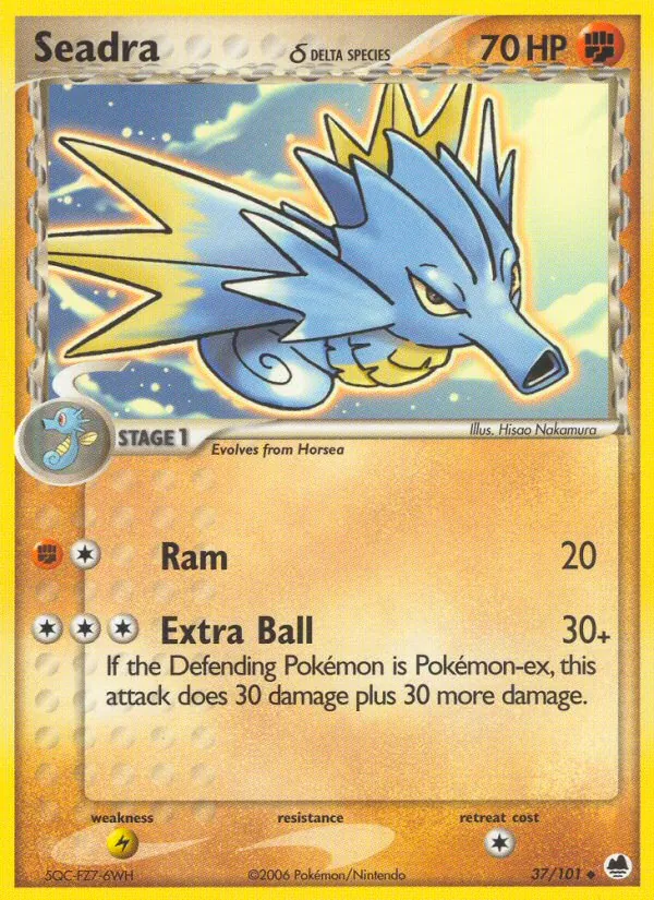 Seadra δ full card art