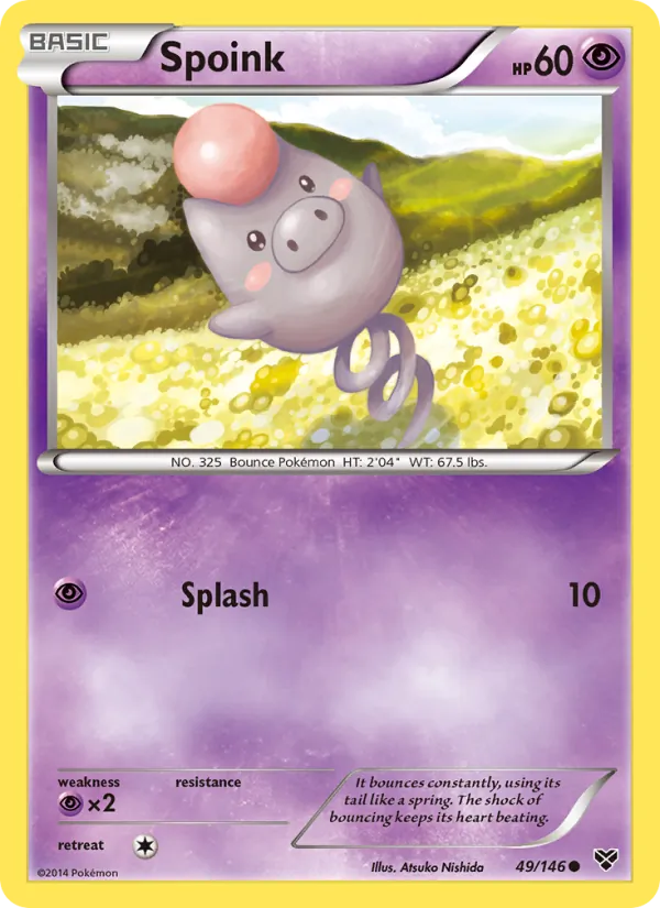 Spoink full card art