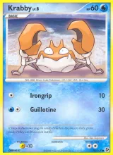 Krabby · Great Encounters Pokémon card