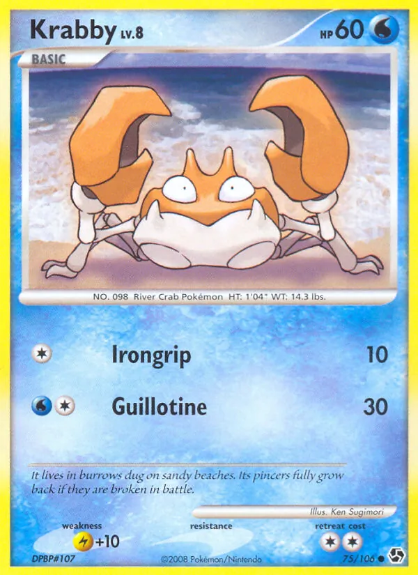 Krabby full card art