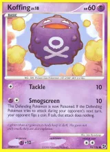 Koffing · Great Encounters Pokémon card