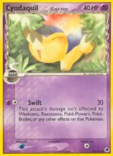 Cyndaquil δ · Dragon Frontiers Pokémon card