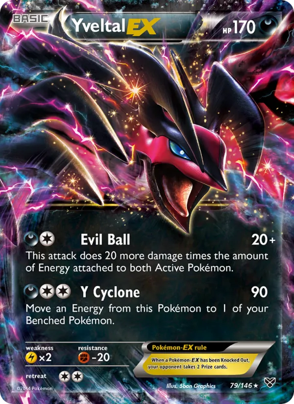 Yveltal EX full card art